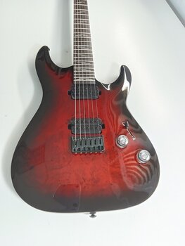 Električna kitara Schecter Omen Elite-6 Black Cherry Burst Električna kitara (Rabljeno) - 2