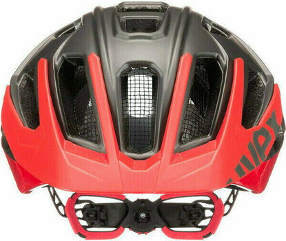Cyklistická helma UVEX Quatro Šedá-Červená 52-57 Cyklistická helma - 2