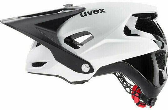 Fahrradhelm UVEX Quatro Integrale Weiß-Schwarz 52-57 Fahrradhelm - 3