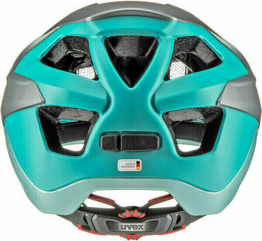 Cyklistická helma UVEX Quatro Integrale Light Blue/Grey Matt 56-61 Cyklistická helma - 3