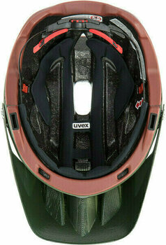 Kolesarska čelada UVEX Quatro Integrale Green/Red Matt 52-57 Kolesarska čelada - 5