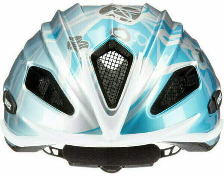 Dětská cyklistická helma UVEX Quatro Junior Light Blue/Silver 50-55 Dětská cyklistická helma - 2
