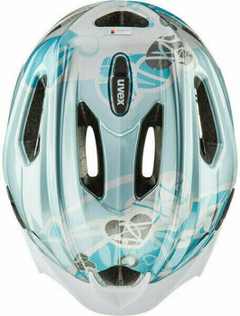 Dětská cyklistická helma UVEX Quatro Junior Light Blue/Silver 50-55 Dětská cyklistická helma - 4