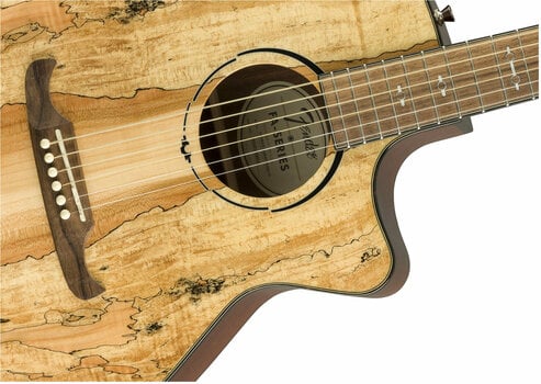 Jumbo elektro-akoestische gitaar Fender FA-345CE FSR Spalted Maple - 4
