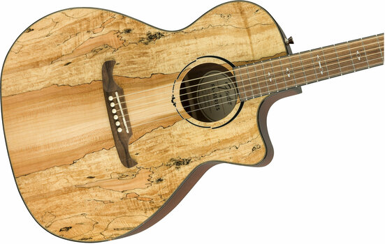 Guitare Jumbo acoustique-électrique Fender FA-345CE FSR Spalted Maple - 5
