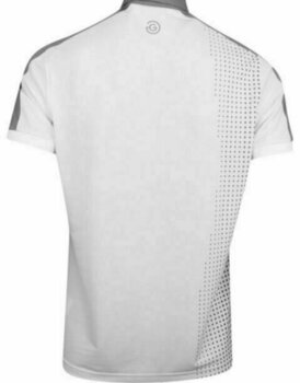 Polo Shirt Galvin Green Moe Ventil8 Mens Polo Shirt White/Sharkskin XL - 3
