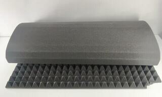 Absorberande skumplastpaneler Mega Acoustic PA-PMP5 115x195x5 Dark Gray Absorberande skumplastpaneler (Skadad) - 1