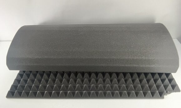 Absorberande skumplastpaneler Mega Acoustic PA-PMP5 115x195x5 Dark Gray Absorberande skumplastpaneler (Skadad) - 2