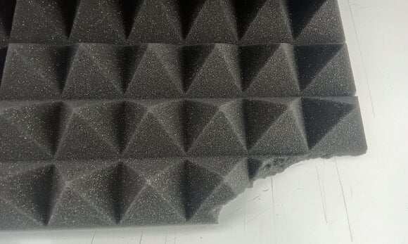Absorberande skumplastpaneler Mega Acoustic PA-PMP5 115x195x5 Dark Gray Absorberande skumplastpaneler (Skadad) - 3