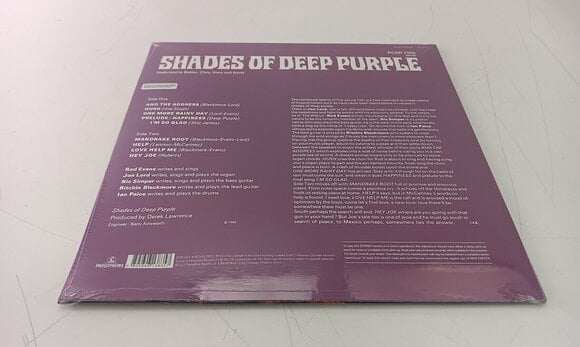 Vinyl Record Deep Purple - Shades Of Deep Purple (LP) (Just unboxed) - 4