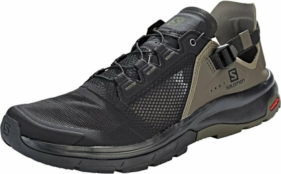 Moški pohodni čevlji Salomon Techamphibian 4 Black/Beluga/Casto 44 2/3 Moški pohodni čevlji - 2