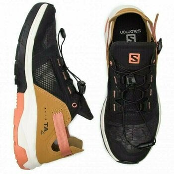 Ženski pohodni čevlji Salomon Techamphibian 4 W Black/Bistre 4,5 - 5