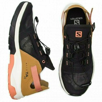 Ženski pohodni čevlji Salomon Techamphibian 4 W Black/Bistre 6 - 5
