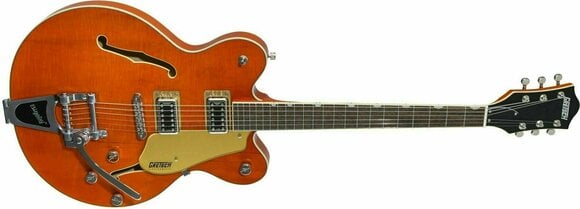 Gitara semi-akustyczna Gretsch G5622T Electromatic CB DC IL Orange Stain - 3