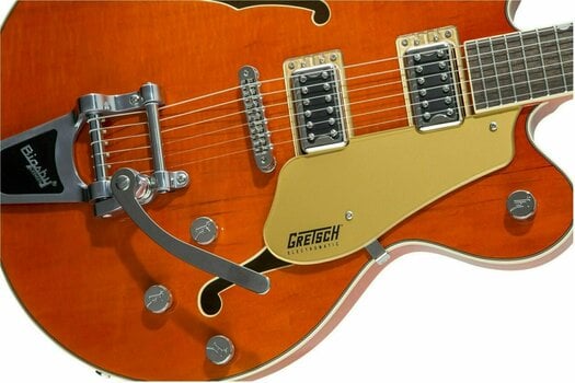 Félakusztikus - jazz-gitár Gretsch G5622T Electromatic CB DC IL Orange Stain - 5