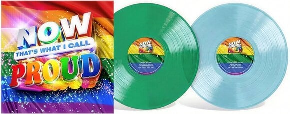 Vinyl Record Various Artists - Now That's What I Call Music! Proud (Limited Edition) (Emerald /Light Blue Coloured) (2 LP) - 2