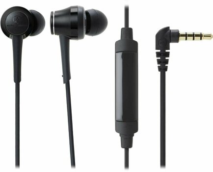 En la oreja los auriculares Audio-Technica ATH-CKR70iS Negro - 2