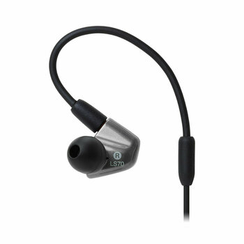 Ohrbügel-Kopfhörer Audio-Technica ATH-LS70iS Schwarz - 2