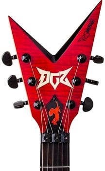 Electric guitar DGZ Dime Guitarz Culprit Standard Cherry Bomb Electric guitar - 6