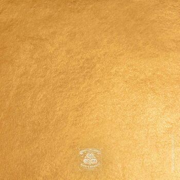 Guldbelægning Giusto Manetti Battiloro Gold Leaf Books - Bladguld 80 x 80 mm 13 g Dark Yellow Gold"H" 23 kt Transfer 5 Leaves - 2
