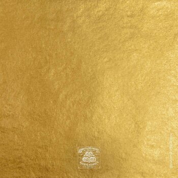 Banhado a ouro Giusto Manetti Battiloro Gold Leaf Books - Folha de ouro 80 x 80 mm 14 g Light Yellow Gold 22 kt Loose 5 Leaves - 2