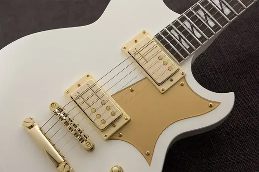 Elektrisk guitar Reverend Guitars Kyle Shutt II Ice White Elektrisk guitar - 3