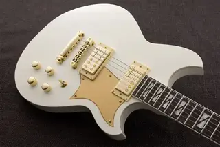 Electric guitar Reverend Guitars Kyle Shutt II Ice White Electric guitar - 5