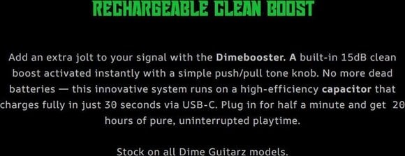 Electric guitar DGZ Dime Guitarz Culprit Standard Blackjack Electric guitar - 11