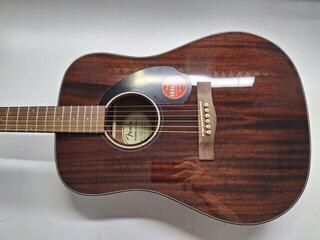 Guitarra dreadnought Fender CD-60S WN Mahogany Guitarra dreadnought (Danificado) - 1