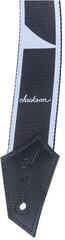 Kytarový pás Jackson 299-3738-001 Kytarový pás Inlay Black/White - 1
