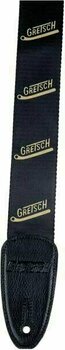 Textile guitar strap Gretsch Strap Vibrato Arm Black/Gold - 2