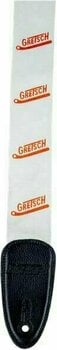 Textilgurte für Gitarren Gretsch Strap Vibrato Arm White/Orange - 2