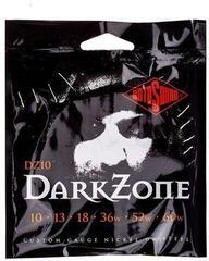 E-guitar strings Rotosound DZ10 DarkZone E-guitar strings - 1