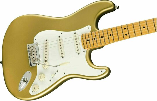 Elektrische gitaar Fender Lincoln Brewster Stratocaster MN Aztec Gold - 4