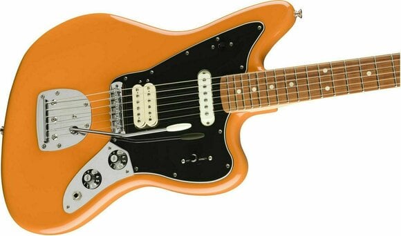 Elektrische gitaar Fender Player Series Jaguar PF Capri Orange - 4