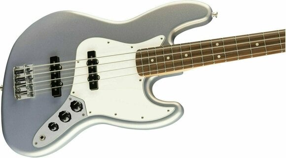 4-strängad basgitarr Fender Player Series Jazz Bass PF Silver - 4