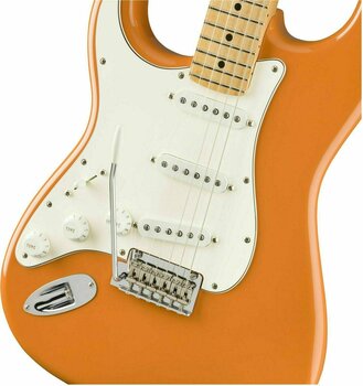 Električna gitara Fender Player Series Stratocaster MN LH Capri Orange - 3