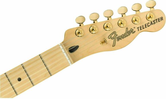Elektrisk gitarr Fender LTD Deluxe Telecaster Thinline MN Satin Black - 5