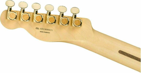 Elektrisk guitar Fender LTD Deluxe Telecaster Thinline MN Satin Black - 6
