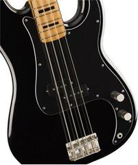 4-string Bassguitar Fender Squier Classic Vibe 70s Precision Bass MN Black 4-string Bassguitar - 2