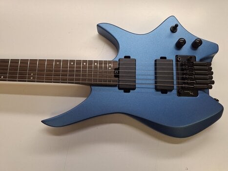 Headless gitara HILS Guitars HN5 NEXT Metallic Electric Blue Headless gitara (Oštećeno) - 2