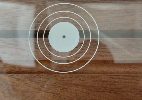 Mobiliário para discos LP Muziker Now Playing Vinyl Record Album Display Stand with Acrylic board Suporte Natural (Tao bons como novos) - 5