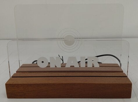 Møbler til LP-plader Muziker Now Playing Vinyl Record Album Display Stand with Acrylic board Base Natural (Så godt som nyt) - 2
