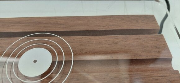 Møbler til LP-plader Muziker Now Playing Vinyl Record Album Display Stand with Acrylic board Base Natural (Så godt som nyt) - 6