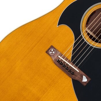 guitarra eletroacústica Epiphone Marcus King El Dorado Antique Natural guitarra eletroacústica - 8