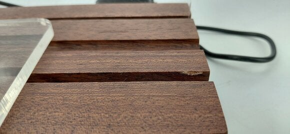Nameštaj za LP ploče Muziker Now Playing Vinyl Record Album Display Stand with Acrylic board Stajati Natural (Oštećeno) - 3