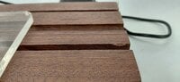 Muziker Now Playing Vinyl Record Album Display Stand with Acrylic board Stajati Natural