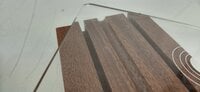 Muziker Now Playing Vinyl Record Album Display Stand with Acrylic board Stajati Natural