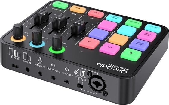 Μετατροπέας 'Ηχου USB - Κάρτα Ήχου OneOdio Solocaster Μετατροπέας 'Ηχου USB - Κάρτα Ήχου - 4