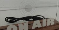 Muziker Now Playing Vinyl Record Album Display Stand with Acrylic board Stand Natural